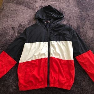 Tommy Hilfiger zip up windbreaker jacket